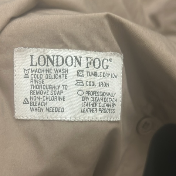 Vintage london fog classic lined trench coat - Picture 8 of 11